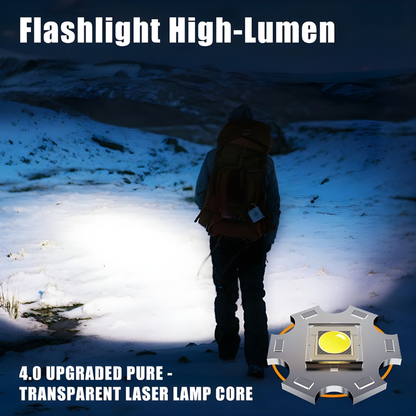 The Brightest "Illegal" LED Flashlight