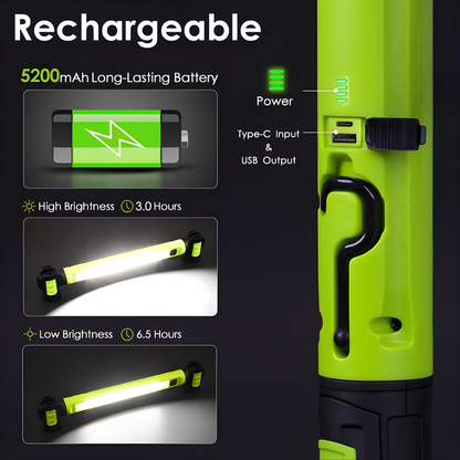 Magnetic Rechargeable Work Light