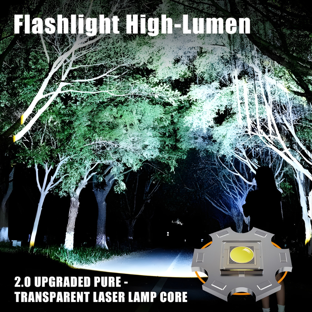 The Brightest "Illegal" LED Flashlight